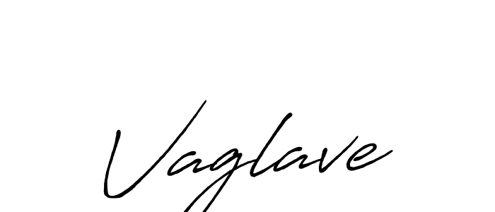 Design your own signature with our free online signature maker. With this signature software, you can create a handwritten (Antro_Vectra_Bolder) signature for name Vaglave. Vaglave signature style 7 images and pictures png