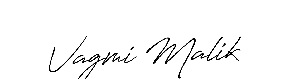 How to make Vagmi Malik signature? Antro_Vectra_Bolder is a professional autograph style. Create handwritten signature for Vagmi Malik name. Vagmi Malik signature style 7 images and pictures png