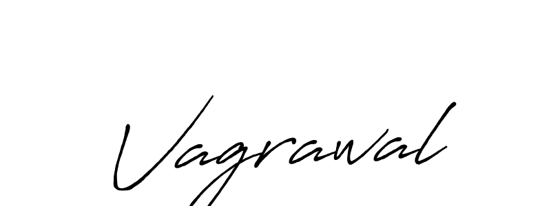 How to make Vagrawal name signature. Use Antro_Vectra_Bolder style for creating short signs online. This is the latest handwritten sign. Vagrawal signature style 7 images and pictures png