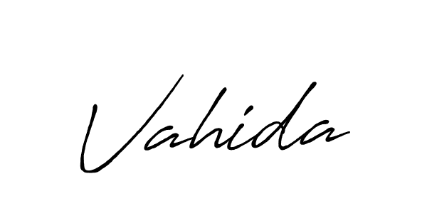 It looks lik you need a new signature style for name Vahida. Design unique handwritten (Antro_Vectra_Bolder) signature with our free signature maker in just a few clicks. Vahida signature style 7 images and pictures png