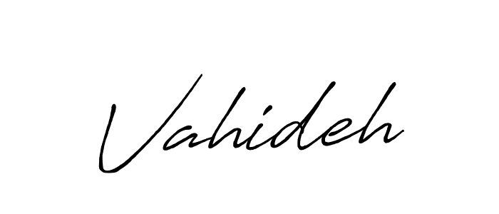 Make a short Vahideh signature style. Manage your documents anywhere anytime using Antro_Vectra_Bolder. Create and add eSignatures, submit forms, share and send files easily. Vahideh signature style 7 images and pictures png