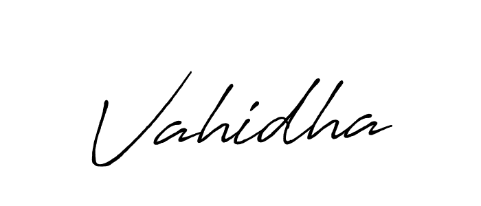 Similarly Antro_Vectra_Bolder is the best handwritten signature design. Signature creator online .You can use it as an online autograph creator for name Vahidha. Vahidha signature style 7 images and pictures png