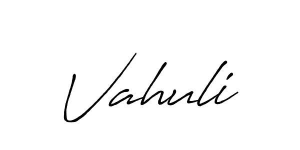 if you are searching for the best signature style for your name Vahuli. so please give up your signature search. here we have designed multiple signature styles  using Antro_Vectra_Bolder. Vahuli signature style 7 images and pictures png