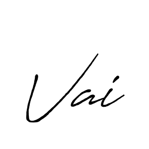 You should practise on your own different ways (Antro_Vectra_Bolder) to write your name (Vai) in signature. don't let someone else do it for you. Vai signature style 7 images and pictures png