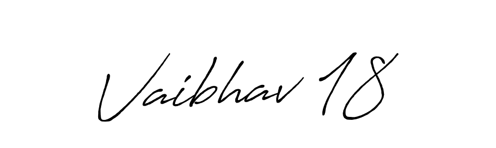 Similarly Antro_Vectra_Bolder is the best handwritten signature design. Signature creator online .You can use it as an online autograph creator for name Vaibhav 18. Vaibhav 18 signature style 7 images and pictures png