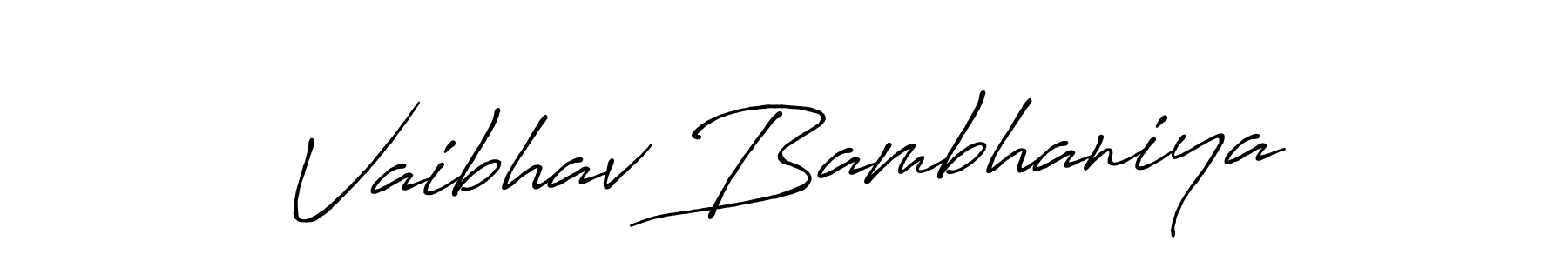 This is the best signature style for the Vaibhav Bambhaniya name. Also you like these signature font (Antro_Vectra_Bolder). Mix name signature. Vaibhav Bambhaniya signature style 7 images and pictures png