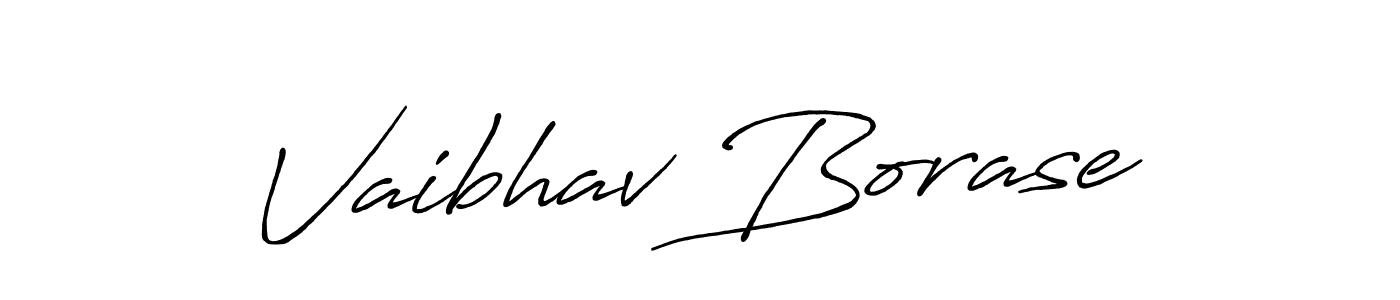 Antro_Vectra_Bolder is a professional signature style that is perfect for those who want to add a touch of class to their signature. It is also a great choice for those who want to make their signature more unique. Get Vaibhav Borase name to fancy signature for free. Vaibhav Borase signature style 7 images and pictures png