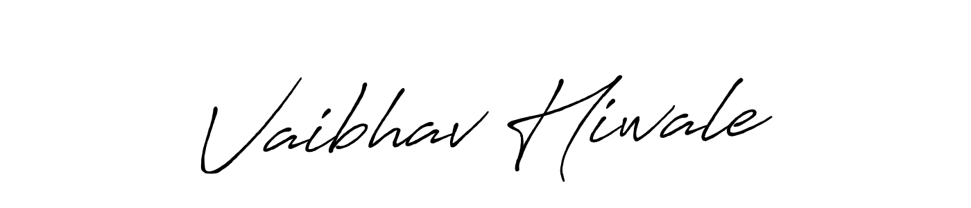 Similarly Antro_Vectra_Bolder is the best handwritten signature design. Signature creator online .You can use it as an online autograph creator for name Vaibhav Hiwale. Vaibhav Hiwale signature style 7 images and pictures png