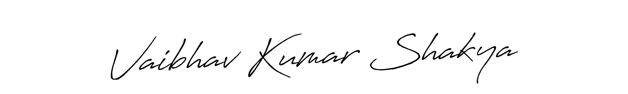 Use a signature maker to create a handwritten signature online. With this signature software, you can design (Antro_Vectra_Bolder) your own signature for name Vaibhav Kumar Shakya. Vaibhav Kumar Shakya signature style 7 images and pictures png