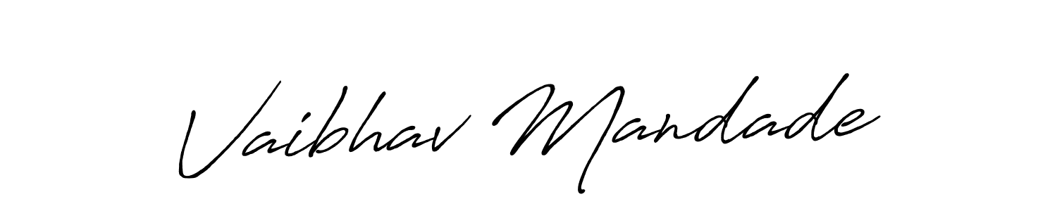 Once you've used our free online signature maker to create your best signature Antro_Vectra_Bolder style, it's time to enjoy all of the benefits that Vaibhav Mandade name signing documents. Vaibhav Mandade signature style 7 images and pictures png