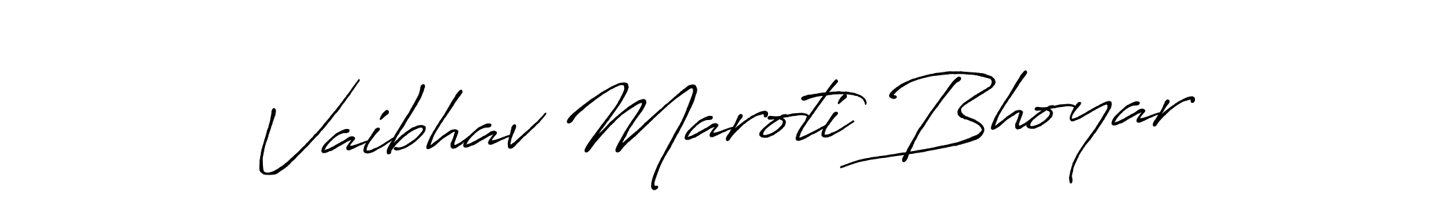 You can use this online signature creator to create a handwritten signature for the name Vaibhav Maroti Bhoyar. This is the best online autograph maker. Vaibhav Maroti Bhoyar signature style 7 images and pictures png