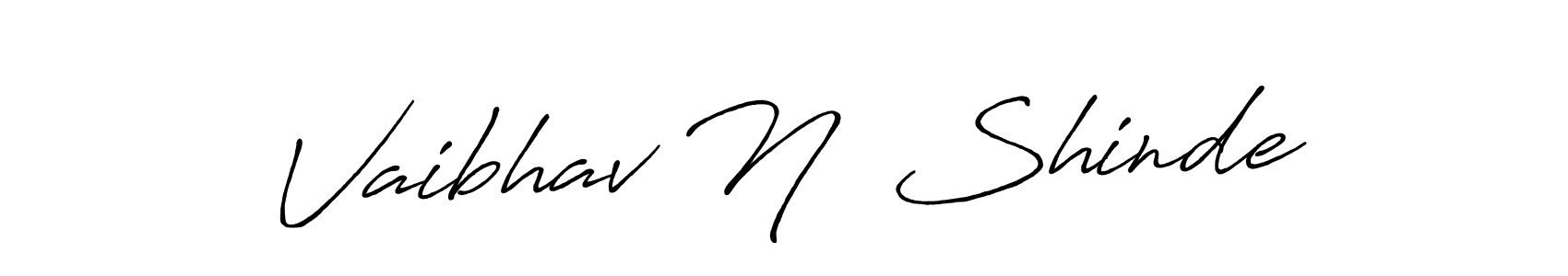 Here are the top 10 professional signature styles for the name Vaibhav N  Shinde. These are the best autograph styles you can use for your name. Vaibhav N  Shinde signature style 7 images and pictures png