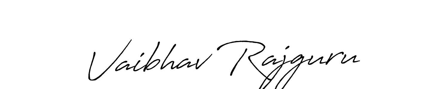 It looks lik you need a new signature style for name Vaibhav Rajguru. Design unique handwritten (Antro_Vectra_Bolder) signature with our free signature maker in just a few clicks. Vaibhav Rajguru signature style 7 images and pictures png