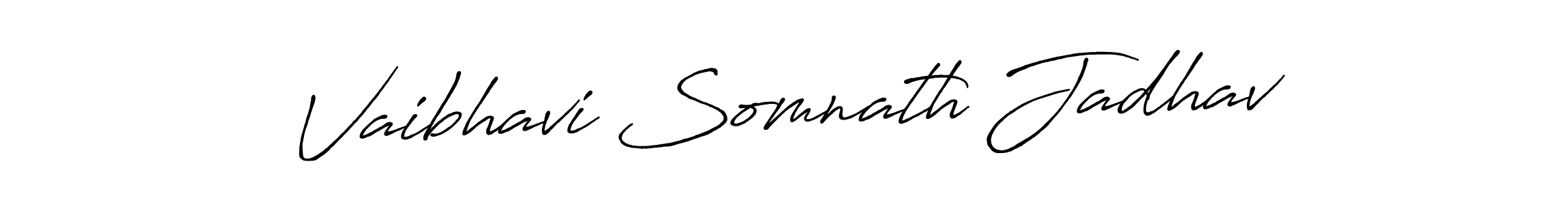 Similarly Antro_Vectra_Bolder is the best handwritten signature design. Signature creator online .You can use it as an online autograph creator for name Vaibhavi Somnath Jadhav. Vaibhavi Somnath Jadhav signature style 7 images and pictures png