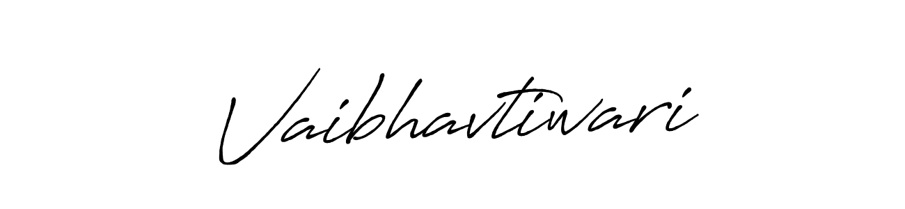 Design your own signature with our free online signature maker. With this signature software, you can create a handwritten (Antro_Vectra_Bolder) signature for name Vaibhavtiwari. Vaibhavtiwari signature style 7 images and pictures png
