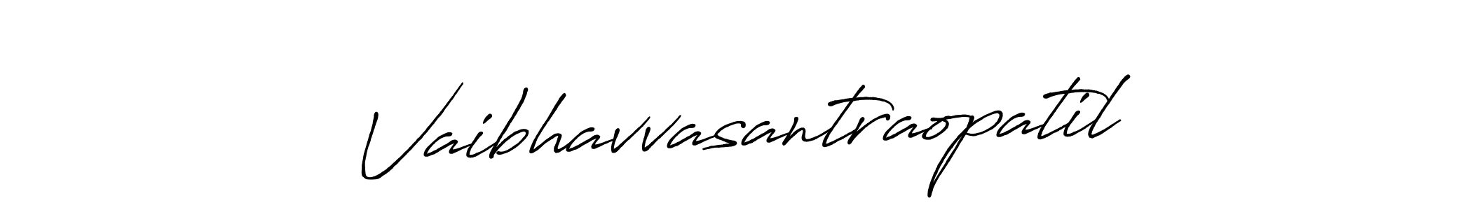 Also we have Vaibhavvasantraopatil name is the best signature style. Create professional handwritten signature collection using Antro_Vectra_Bolder autograph style. Vaibhavvasantraopatil signature style 7 images and pictures png
