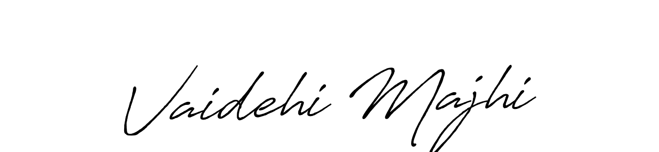 Once you've used our free online signature maker to create your best signature Antro_Vectra_Bolder style, it's time to enjoy all of the benefits that Vaidehi Majhi name signing documents. Vaidehi Majhi signature style 7 images and pictures png