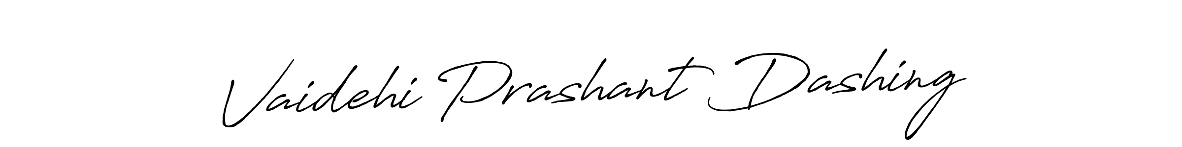 Once you've used our free online signature maker to create your best signature Antro_Vectra_Bolder style, it's time to enjoy all of the benefits that Vaidehi Prashant Dashing name signing documents. Vaidehi Prashant Dashing signature style 7 images and pictures png