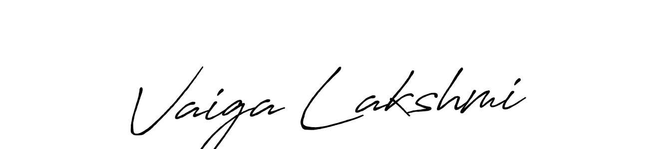Antro_Vectra_Bolder is a professional signature style that is perfect for those who want to add a touch of class to their signature. It is also a great choice for those who want to make their signature more unique. Get Vaiga Lakshmi name to fancy signature for free. Vaiga Lakshmi signature style 7 images and pictures png