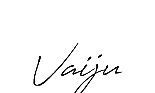 Also we have Vaiju name is the best signature style. Create professional handwritten signature collection using Antro_Vectra_Bolder autograph style. Vaiju signature style 7 images and pictures png