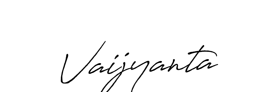 It looks lik you need a new signature style for name Vaijyanta. Design unique handwritten (Antro_Vectra_Bolder) signature with our free signature maker in just a few clicks. Vaijyanta signature style 7 images and pictures png