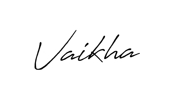 Best and Professional Signature Style for Vaikha. Antro_Vectra_Bolder Best Signature Style Collection. Vaikha signature style 7 images and pictures png