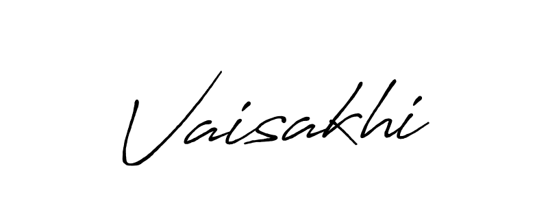 Use a signature maker to create a handwritten signature online. With this signature software, you can design (Antro_Vectra_Bolder) your own signature for name Vaisakhi. Vaisakhi signature style 7 images and pictures png