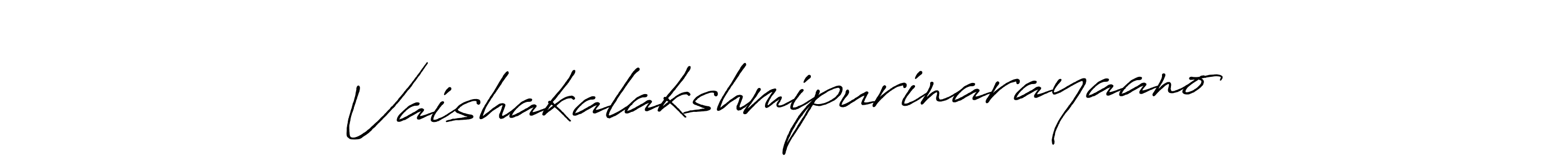 Use a signature maker to create a handwritten signature online. With this signature software, you can design (Antro_Vectra_Bolder) your own signature for name Vaishakalakshmipurinarayaano. Vaishakalakshmipurinarayaano signature style 7 images and pictures png