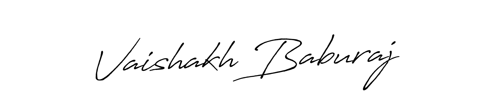 You should practise on your own different ways (Antro_Vectra_Bolder) to write your name (Vaishakh Baburaj) in signature. don't let someone else do it for you. Vaishakh Baburaj signature style 7 images and pictures png