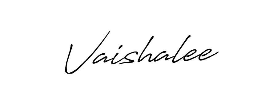 if you are searching for the best signature style for your name Vaishalee. so please give up your signature search. here we have designed multiple signature styles  using Antro_Vectra_Bolder. Vaishalee signature style 7 images and pictures png