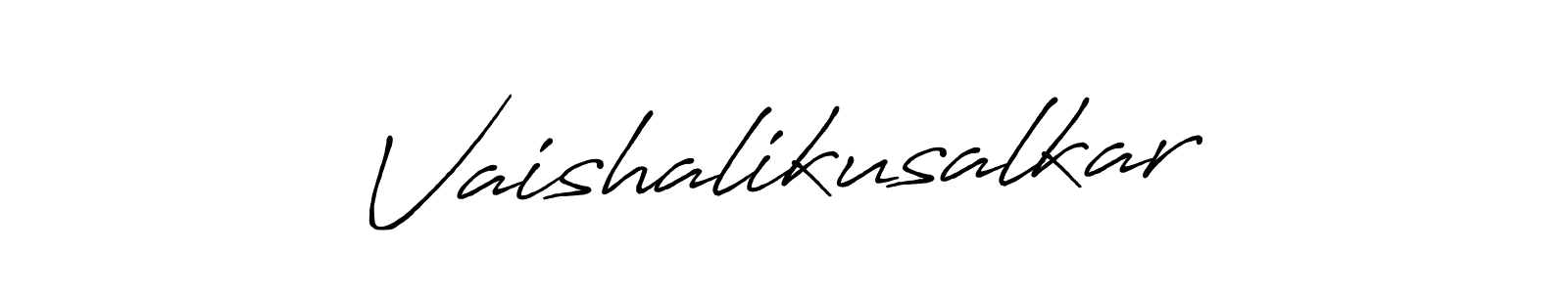 Make a beautiful signature design for name Vaishalikusalkar. Use this online signature maker to create a handwritten signature for free. Vaishalikusalkar signature style 7 images and pictures png