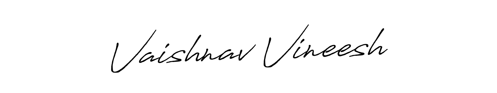 How to Draw Vaishnav Vineesh signature style? Antro_Vectra_Bolder is a latest design signature styles for name Vaishnav Vineesh. Vaishnav Vineesh signature style 7 images and pictures png