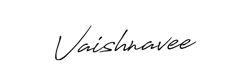 Use a signature maker to create a handwritten signature online. With this signature software, you can design (Antro_Vectra_Bolder) your own signature for name Vaishnavee. Vaishnavee signature style 7 images and pictures png