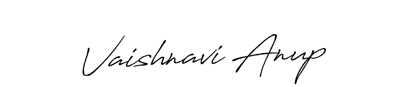 Here are the top 10 professional signature styles for the name Vaishnavi Anup. These are the best autograph styles you can use for your name. Vaishnavi Anup signature style 7 images and pictures png
