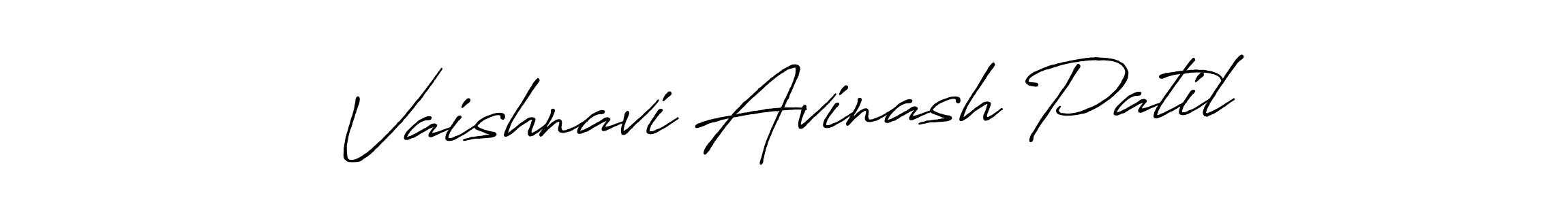 Also You can easily find your signature by using the search form. We will create Vaishnavi Avinash Patil name handwritten signature images for you free of cost using Antro_Vectra_Bolder sign style. Vaishnavi Avinash Patil signature style 7 images and pictures png