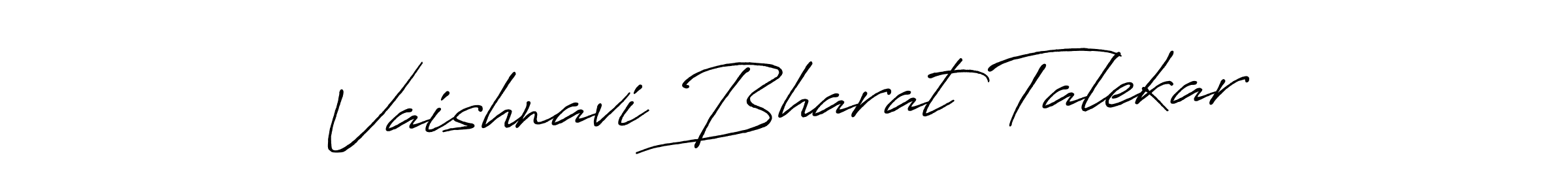 Make a beautiful signature design for name Vaishnavi Bharat Talekar. Use this online signature maker to create a handwritten signature for free. Vaishnavi Bharat Talekar signature style 7 images and pictures png