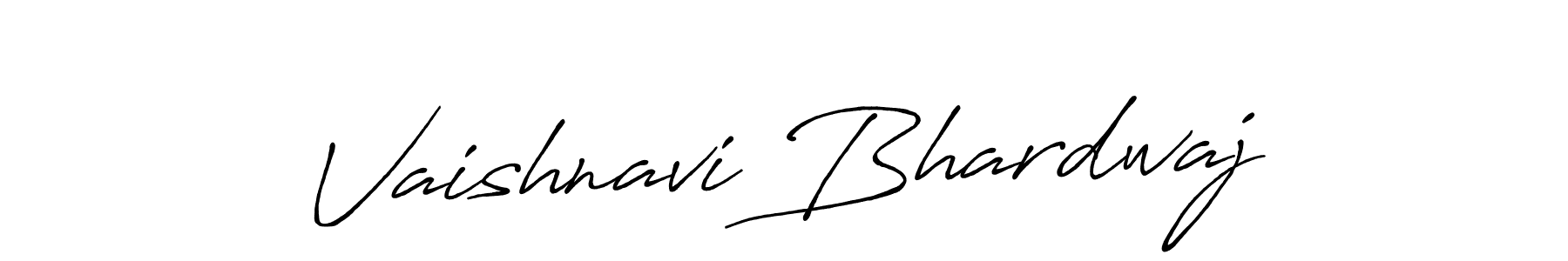 Use a signature maker to create a handwritten signature online. With this signature software, you can design (Antro_Vectra_Bolder) your own signature for name Vaishnavi Bhardwaj. Vaishnavi Bhardwaj signature style 7 images and pictures png
