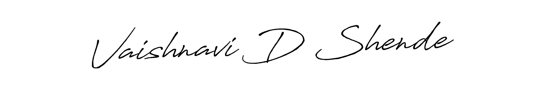 Make a short Vaishnavi D Shende signature style. Manage your documents anywhere anytime using Antro_Vectra_Bolder. Create and add eSignatures, submit forms, share and send files easily. Vaishnavi D Shende signature style 7 images and pictures png