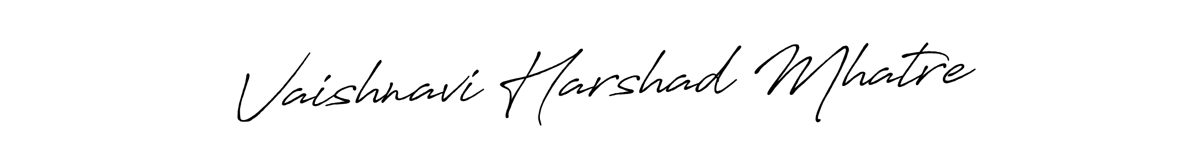 How to Draw Vaishnavi Harshad Mhatre signature style? Antro_Vectra_Bolder is a latest design signature styles for name Vaishnavi Harshad Mhatre. Vaishnavi Harshad Mhatre signature style 7 images and pictures png