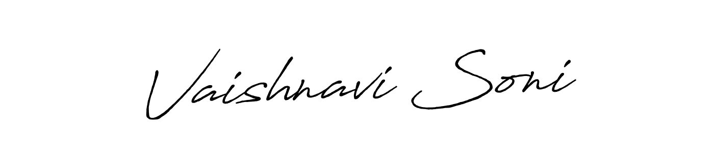 Once you've used our free online signature maker to create your best signature Antro_Vectra_Bolder style, it's time to enjoy all of the benefits that Vaishnavi Soni name signing documents. Vaishnavi Soni signature style 7 images and pictures png