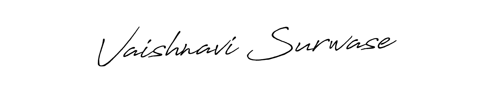 It looks lik you need a new signature style for name Vaishnavi Surwase. Design unique handwritten (Antro_Vectra_Bolder) signature with our free signature maker in just a few clicks. Vaishnavi Surwase signature style 7 images and pictures png