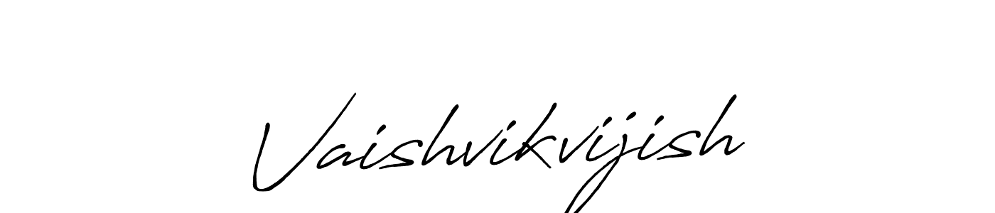 Make a beautiful signature design for name Vaishvikvijish. Use this online signature maker to create a handwritten signature for free. Vaishvikvijish signature style 7 images and pictures png