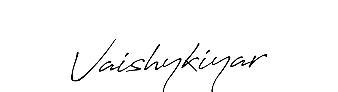 How to Draw Vaishykiyar signature style? Antro_Vectra_Bolder is a latest design signature styles for name Vaishykiyar. Vaishykiyar signature style 7 images and pictures png