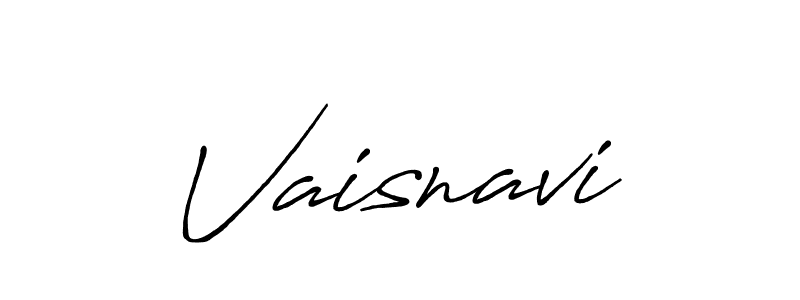 It looks lik you need a new signature style for name Vaisnavi. Design unique handwritten (Antro_Vectra_Bolder) signature with our free signature maker in just a few clicks. Vaisnavi signature style 7 images and pictures png