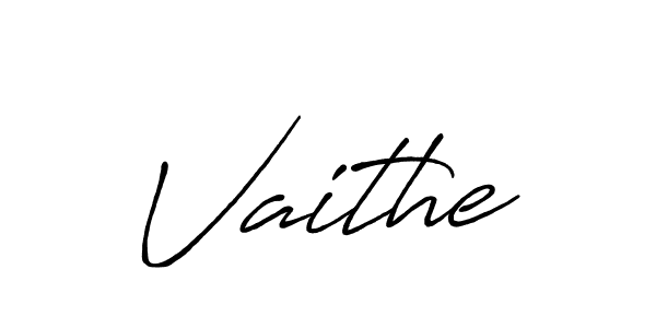 Similarly Antro_Vectra_Bolder is the best handwritten signature design. Signature creator online .You can use it as an online autograph creator for name Vaithe. Vaithe signature style 7 images and pictures png