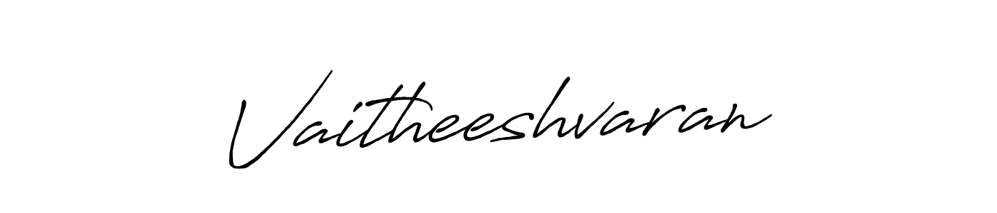 How to make Vaitheeshvaran signature? Antro_Vectra_Bolder is a professional autograph style. Create handwritten signature for Vaitheeshvaran name. Vaitheeshvaran signature style 7 images and pictures png
