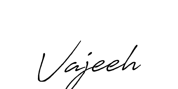 Antro_Vectra_Bolder is a professional signature style that is perfect for those who want to add a touch of class to their signature. It is also a great choice for those who want to make their signature more unique. Get Vajeeh name to fancy signature for free. Vajeeh signature style 7 images and pictures png