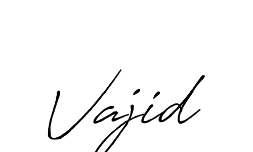 Antro_Vectra_Bolder is a professional signature style that is perfect for those who want to add a touch of class to their signature. It is also a great choice for those who want to make their signature more unique. Get Vajid name to fancy signature for free. Vajid signature style 7 images and pictures png