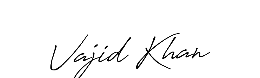 Make a beautiful signature design for name Vajid Khan. Use this online signature maker to create a handwritten signature for free. Vajid Khan signature style 7 images and pictures png