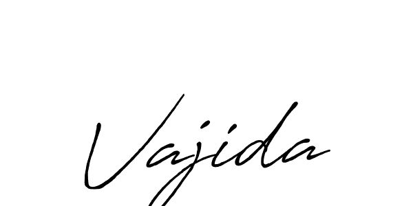 It looks lik you need a new signature style for name Vajida. Design unique handwritten (Antro_Vectra_Bolder) signature with our free signature maker in just a few clicks. Vajida signature style 7 images and pictures png